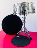 Pearl Professional MIJ Snare 14''x6.5'' + Ständer + Evans