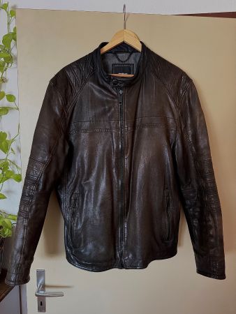 Herrenlederjacke 100%, von Strellson, Gr. 54