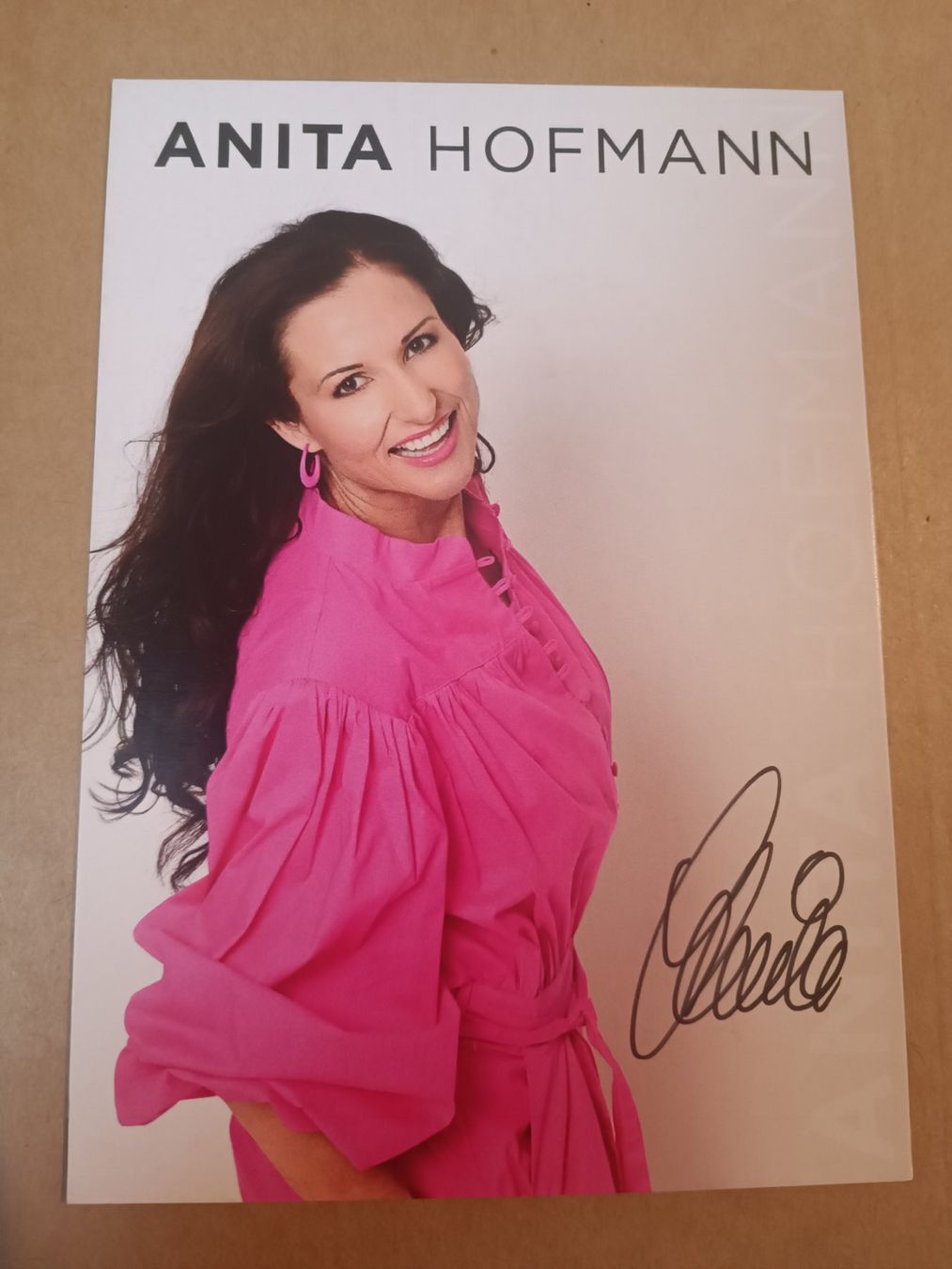 Autographes: Anita Hoffmann - handsignierte alte Autogrammkarte – D'occasion à Menziken par Autogramme