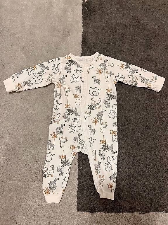 Pyjamas & Ähnliches: Baumwollschlafanzug mit Tiermotiv - Grösse 74 – Gebraucht aus Zug von BT6300