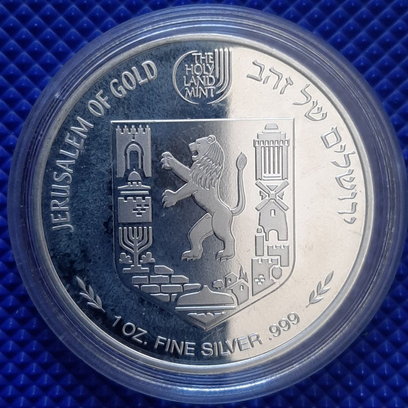 Medaglie: Walls of Jerusalem 1 oz Silver – Nuovo e nell'imballaggio originale da Carouge GE venduto da cecob0909 1