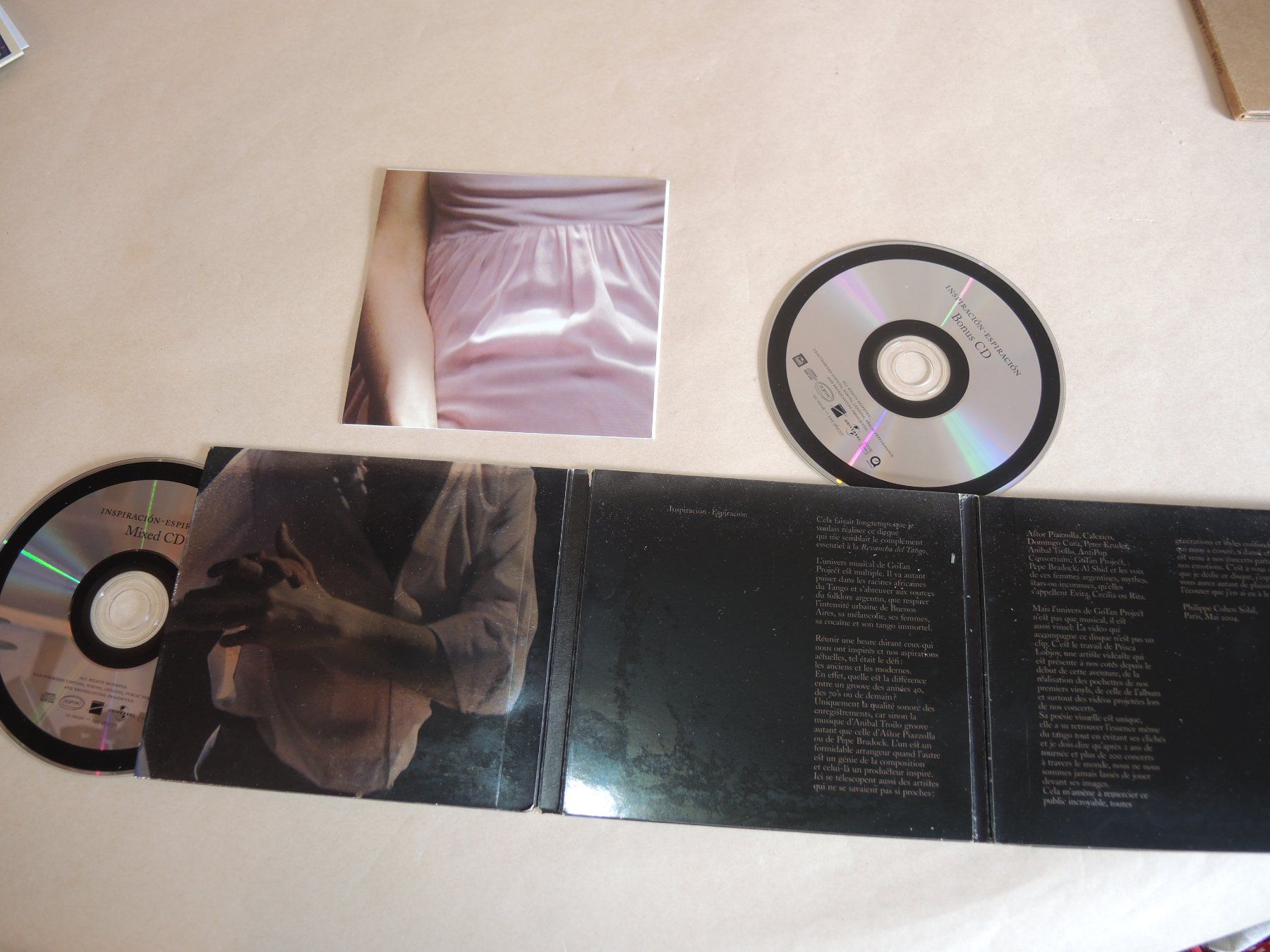 CD: CD INSPIRACION ESPIRACION A GOTAN PROJECT – Usato da Rorschach venduto da maeck8 3
