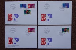 (F301) FDC 1994: Zst. Nr. 860 - 862