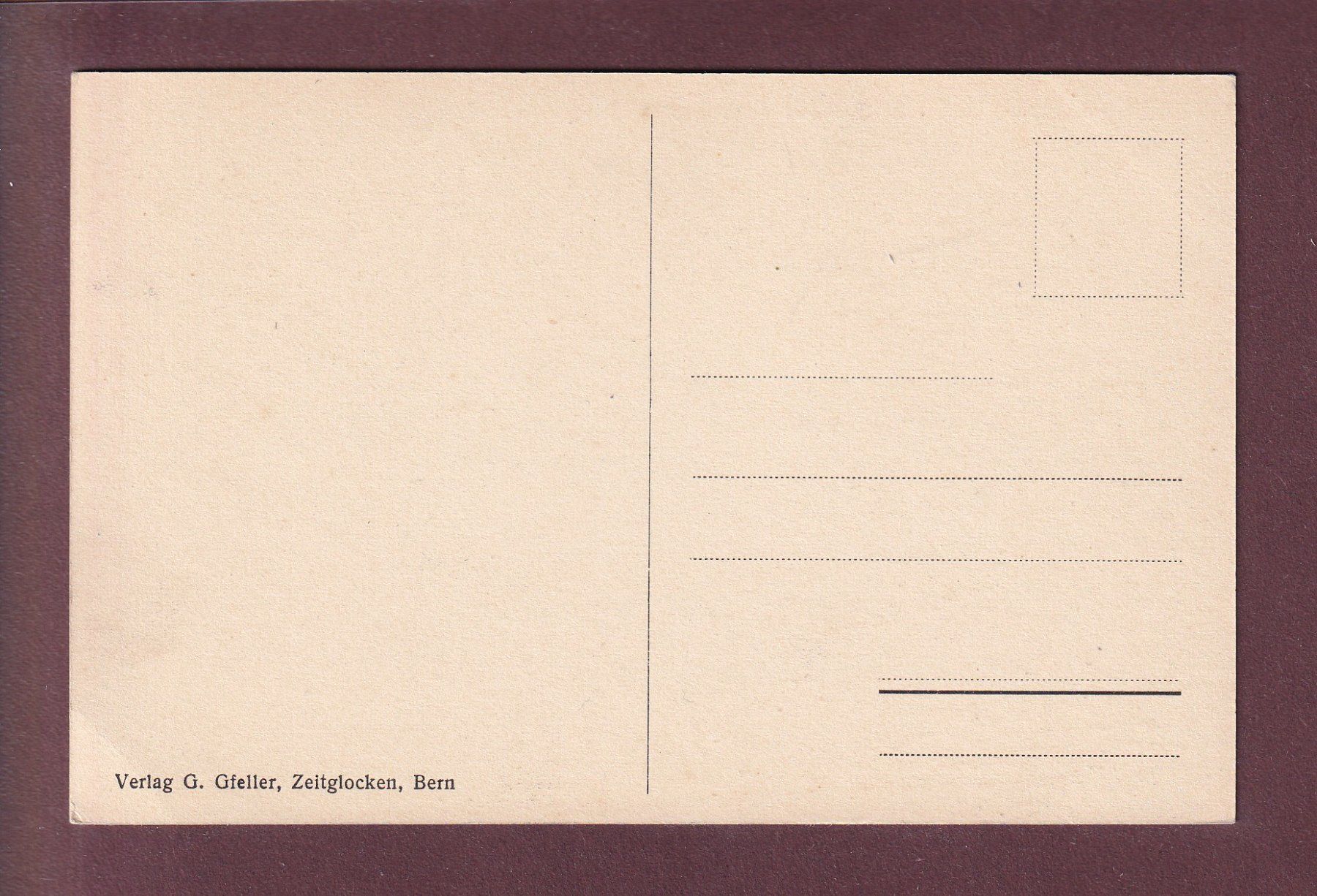 Cartoline postali: BERN - Blick nach dem Blumenberg – Usato da Pully venduto da nicecards 1