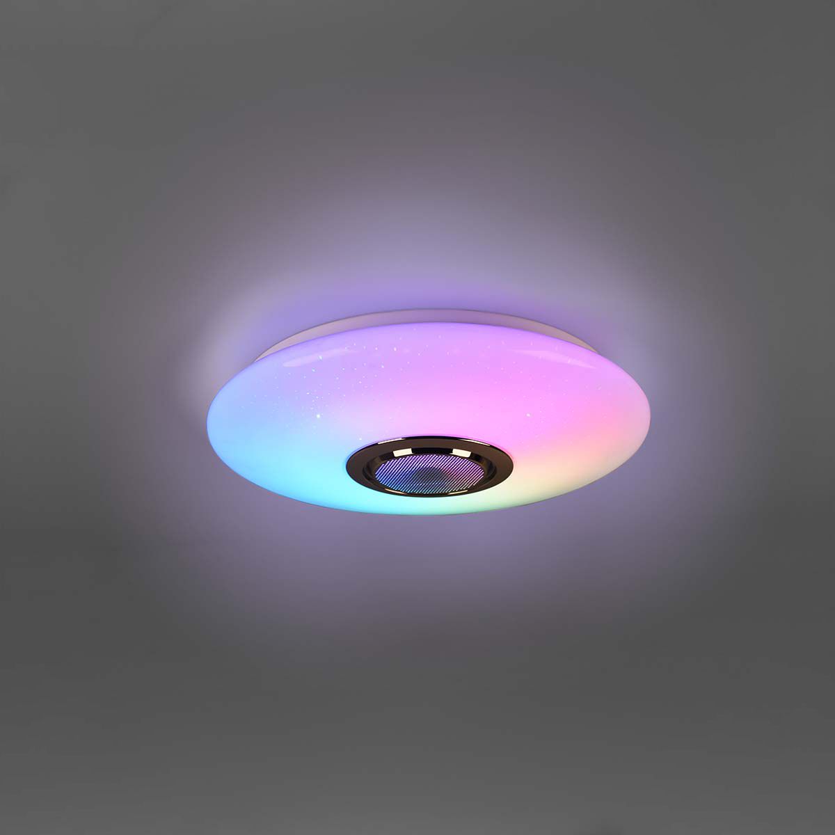Kronleuchter & Deckenlampen: LED Deckenleuchte, Lautsprecher, 41 cm Ø – Neu (gemäss Beschreibung) aus Kreuzlingen von Smart-Light