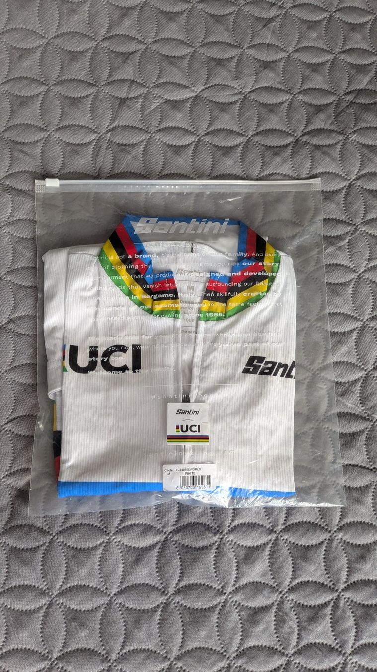 Canottiere & Pantaloni: Santini UCI Trikot – Usato da Kloten venduto da Teka 4