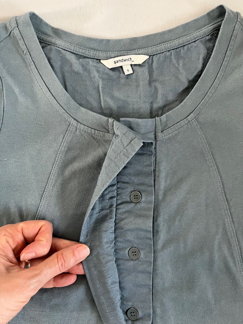 Kleider: Robe sandwich_ taille S – Gebraucht aus Le Crêt-p-Semsales von staglione69 2