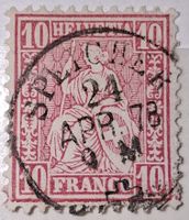 Sitzende Helvetia Nr. 38 Speicher
