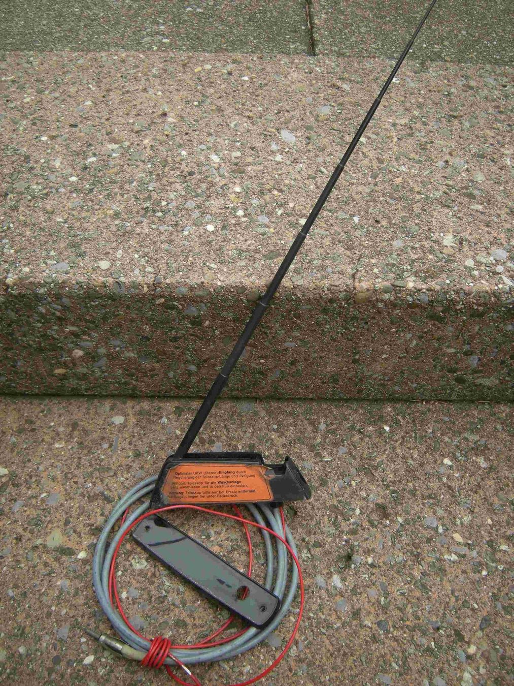 Radiocomunicazione: Antenne Hirschmann Auta 3800 mit eingebautem Verstärker – Nuovo e nell'imballaggio originale da Schönenberg ZH venduto da Funk-und-Radiobrocki