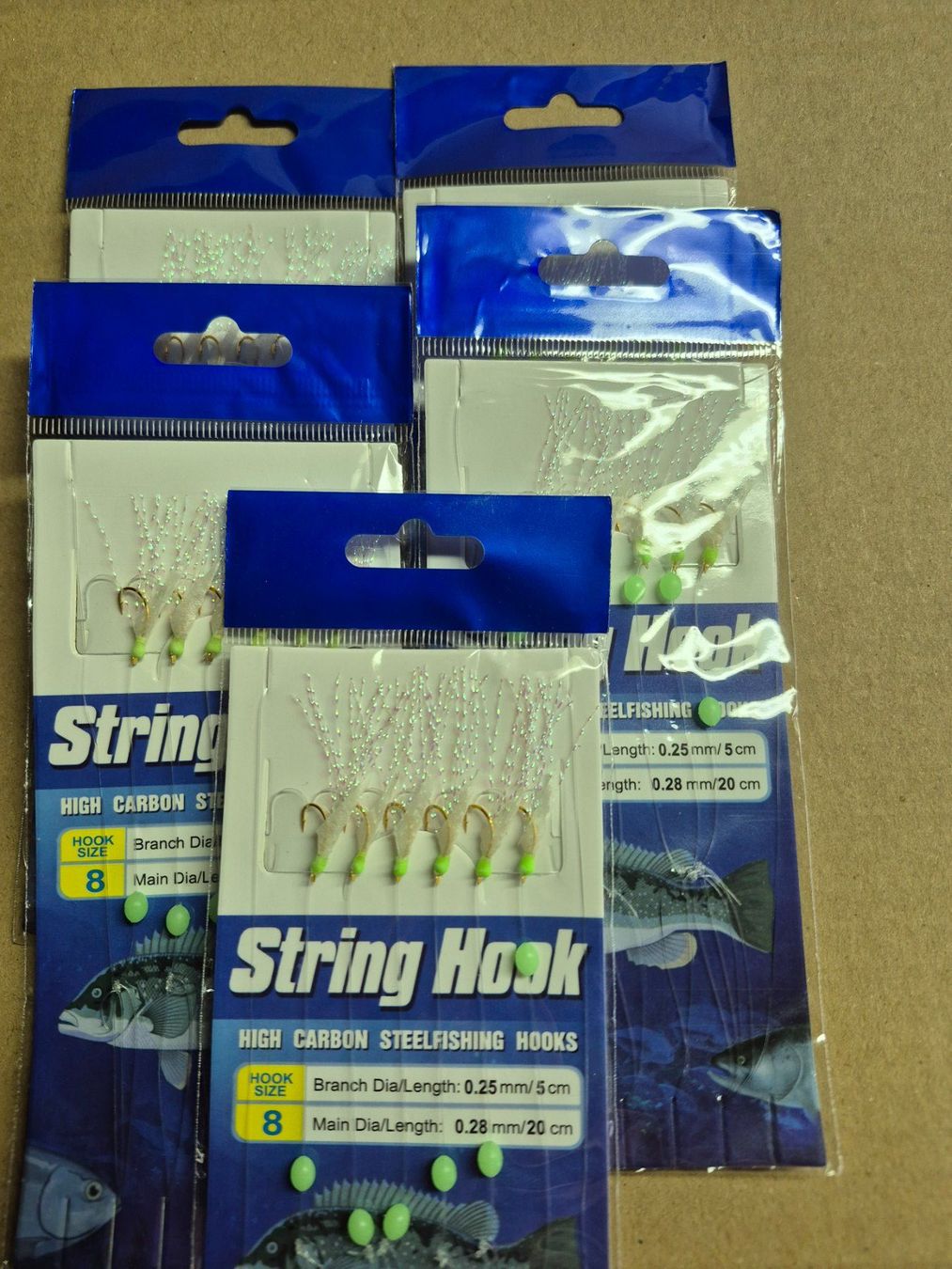 Köder: 5x  Sabiki – Neu und originalverpackt aus Bigenthal von FSB1