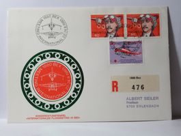 Brief , Sonderdatumsstempel   Flugmeeting in Bex  1980