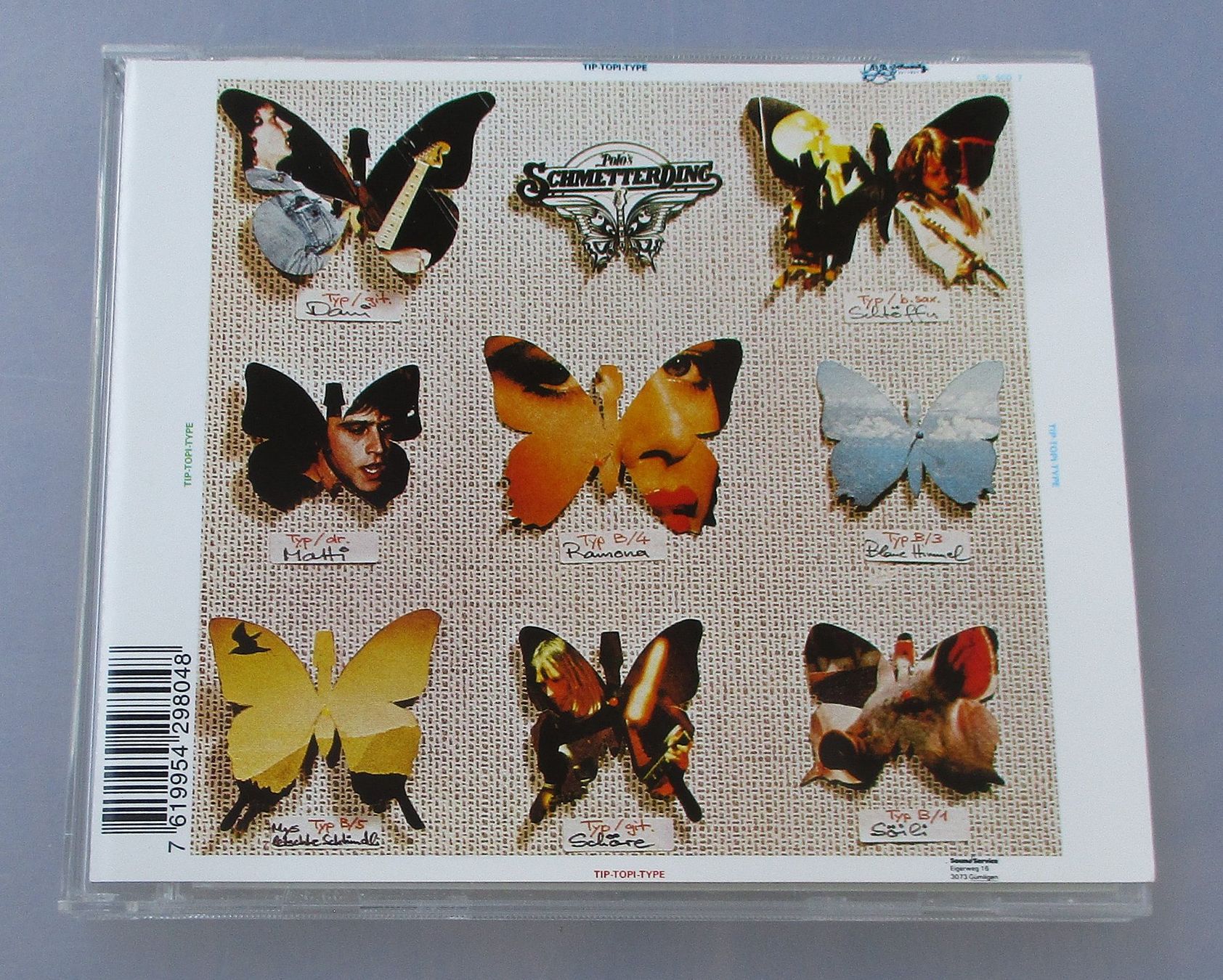CD: POLO'S SCHMETTERDING - Tip-Topi-Type – Usato da Wattwil venduto da Muriel11 1