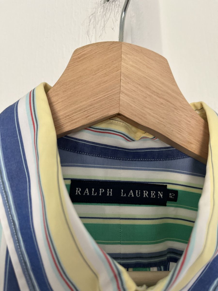 Ralph Lauren Camicette: Ralph Lauren striped button-down shirt t12 – Usato da Lausanne venduto da Danash 3