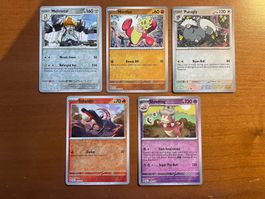 Pokemon Karten Set Reverse (Versand gratis)
