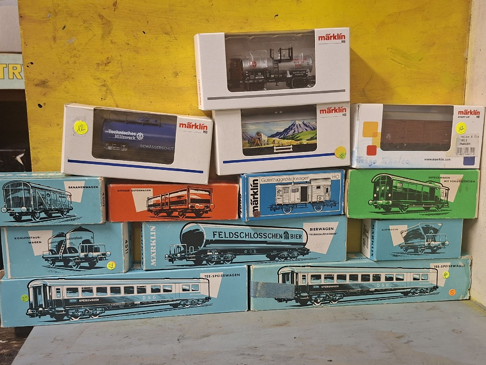 Märklin Modellini di ferrovie: 13 wagons Märklin  – Nuovo (secondo la descrizione) da Monthey venduto da Jmbois 1