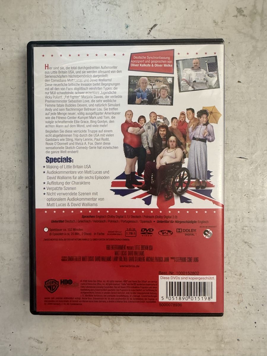 Tous les DVDs: Little Britain USA – D'occasion à Dietikon par Buchantiqdietikon 1