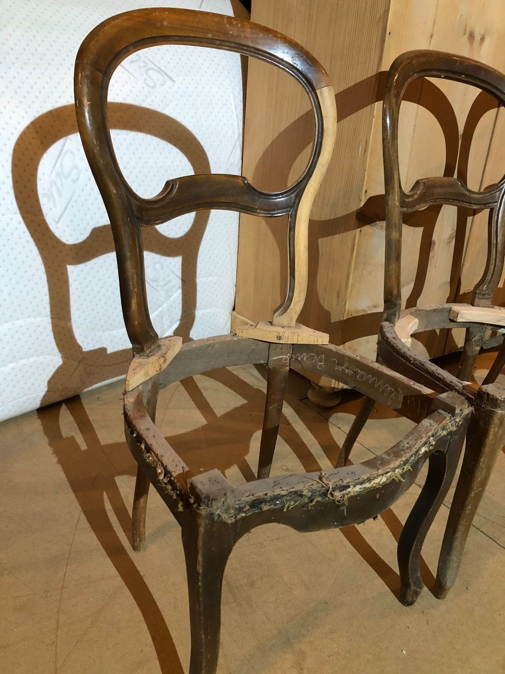 Stühle: 4 antike Polsterstühle – Gebraucht aus Beinwil (Freiamt) von Zedel1923 4