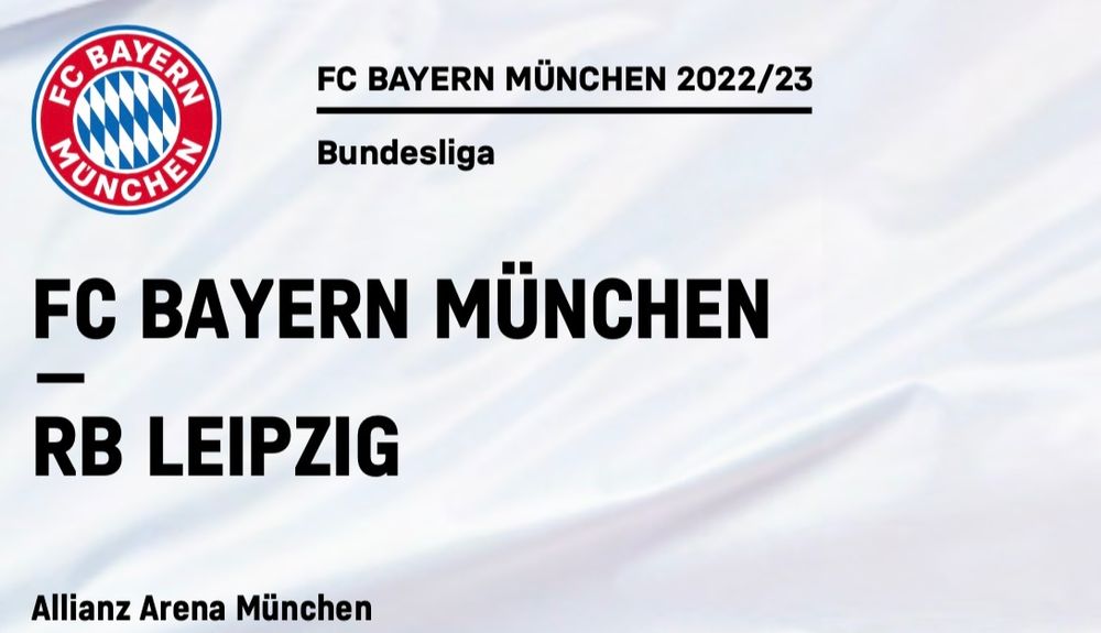 FC Bayern München RB Leipzig Tickets *SAISONFINALE* Kaufen auf Ricardo