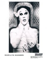 Marilyn Manson 1969- Autogramm signiert Foto 20x25cm