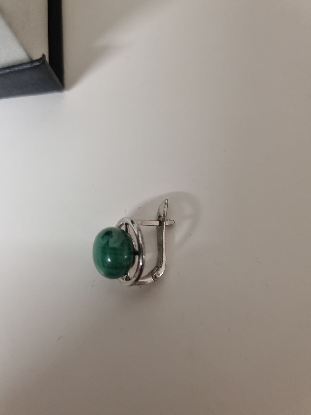 Orecchini pendenti & Orecchini a lobo: Creolen Silber mit echtem Stein *NEU* – Nuovo e nell'imballaggio originale da Kollbrunn venduto da Tinchjen 3