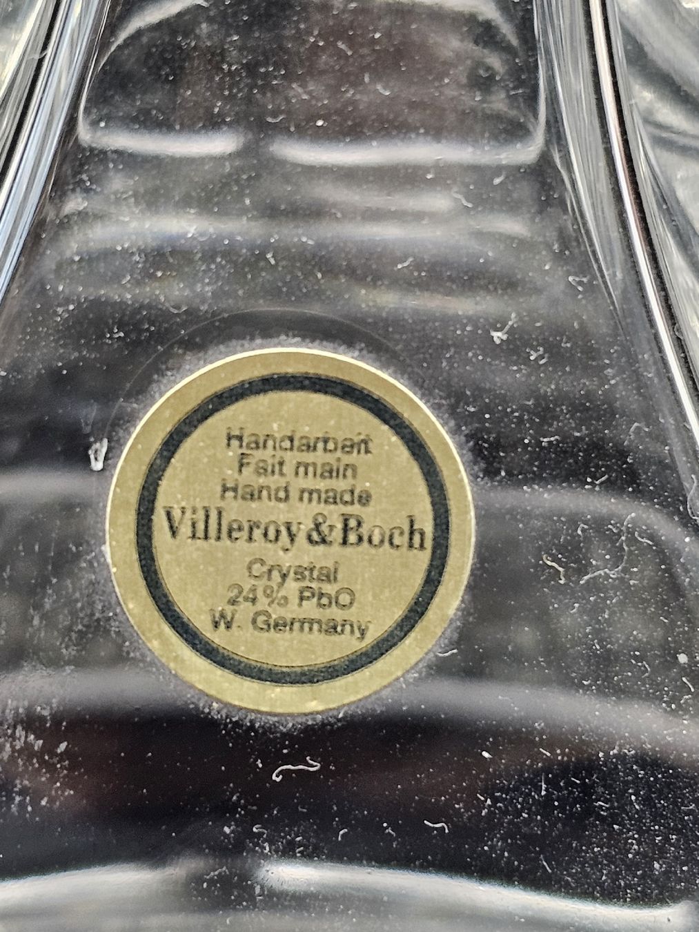 Villeroy & Boch Karaffen: Villeroy&Boch Karaffe Bleikristall, Handarbeit – Gebraucht aus Obergerlafingen von Deluxepoint 1