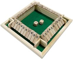 Shut the Box Würfel Brettspiel