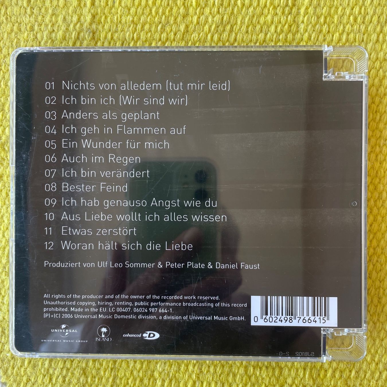 CD: ROSENSTOLZ-DAS GROSSE LEBEN – Usato da Rorschacherberg venduto da CD-Roli 1