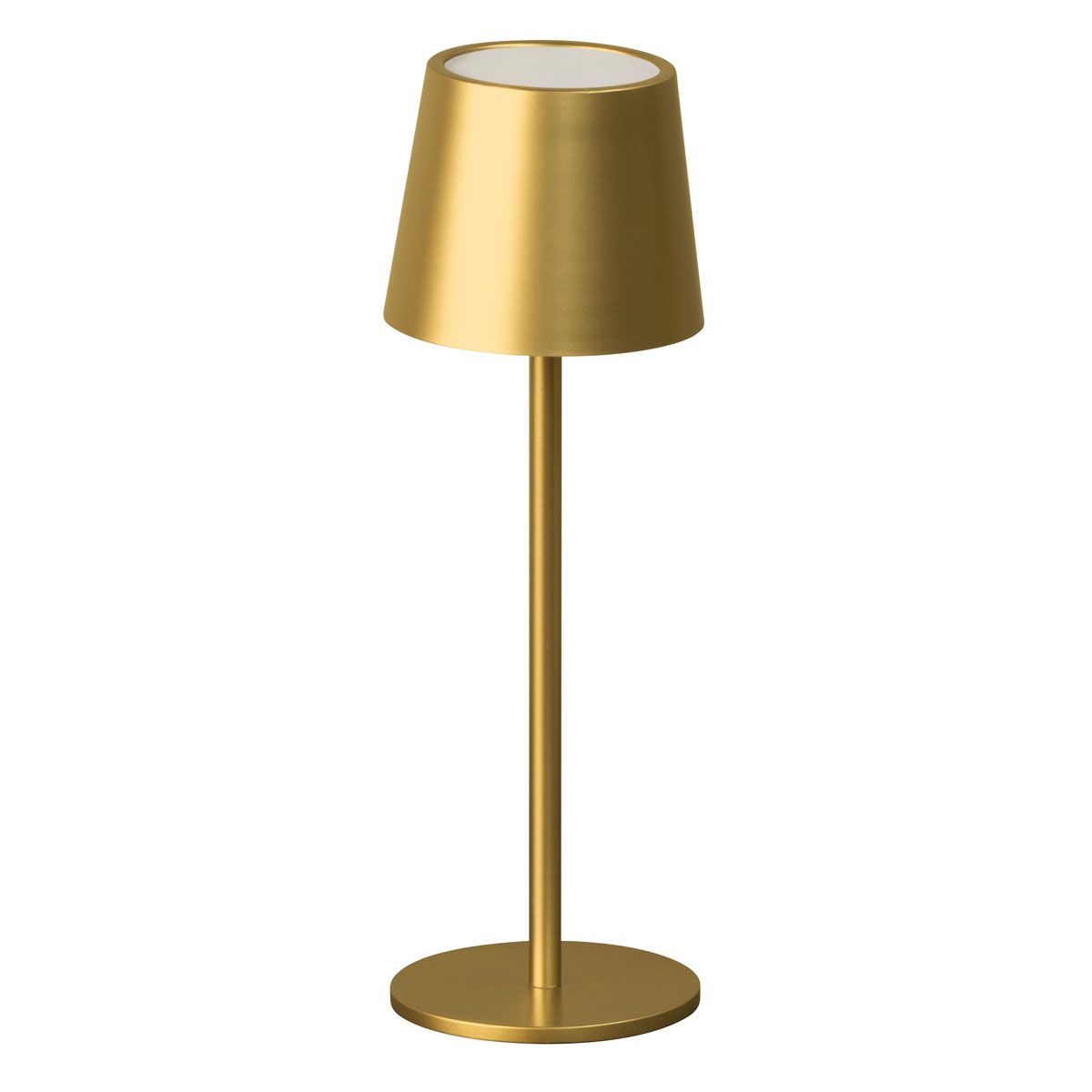 Lampen: LED Aussen Tischleuchte Gold, 28 cm Höhe – Neu (gemäss Beschreibung) aus Kreuzlingen von Smart-Light 3
