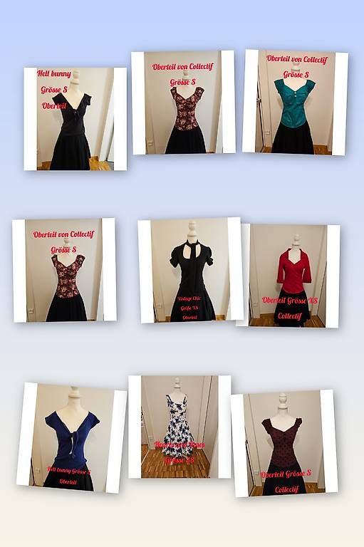 Lotti di vestiti: Grosses Retro Kleider Paket – Usato da St. Gallen venduto da ejw_w9pv 1