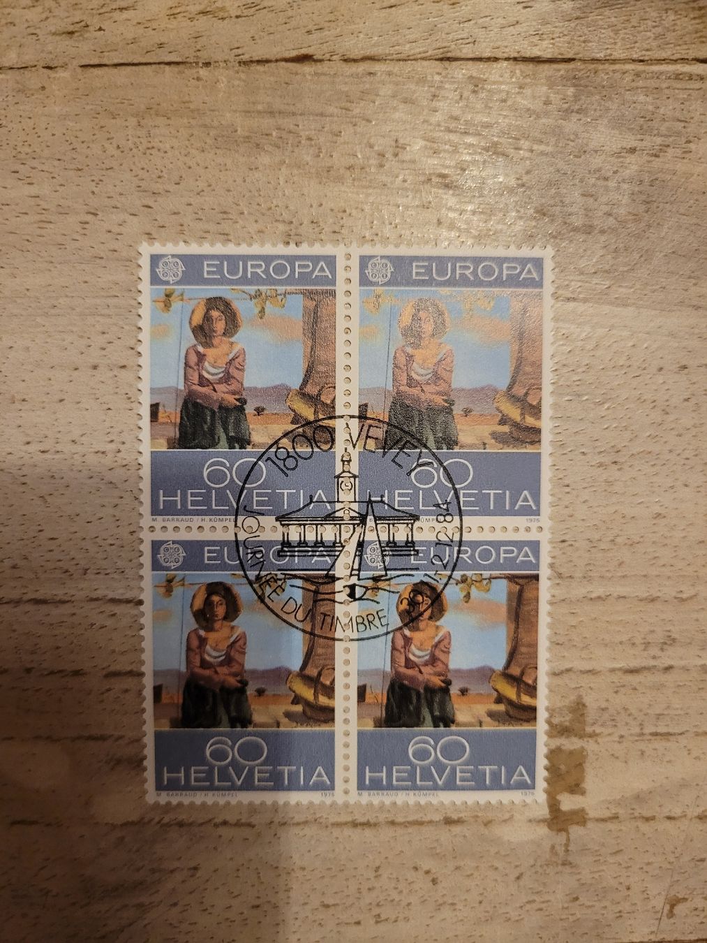 Tutti i francobolli: L'effeuilleuse – Usato da Inwil venduto da Flower2325