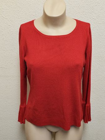 Amy Vermont Damen Pullover Gr. 36 – Rot, Viskose-Mix
