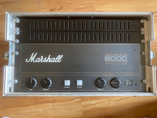Marshall Amplificatori: Marshall 9000  Power Amp 50+50 – Usato da Delémont venduto da palimpse