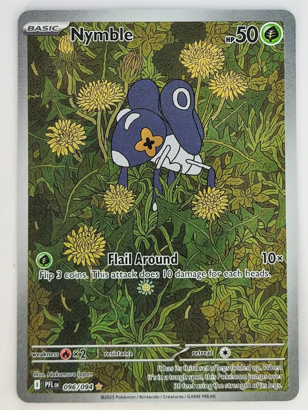 Pokémon Sammelbilder & Trading cards: Nymble / Micrick / Phantasmal Flames / PFL 096 – Neu (gemäss Beschreibung) aus Arni AG von PokemonCardsStore