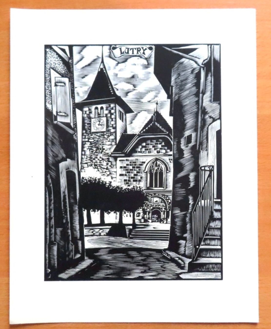 Incisioni: Henry Meylan - Eglise de Lutry – Usato da Le Locle venduto da LibrairieLaBergerie