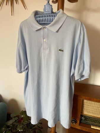 Polo Lacoste taille 6, bleu ciel