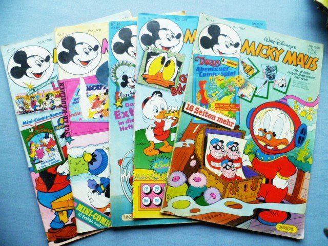 Fumetti: Micky Maus, Comic - Hefte, Sammlung ab 1981 – Usato da Effretikon venduto da Heimstudio 4