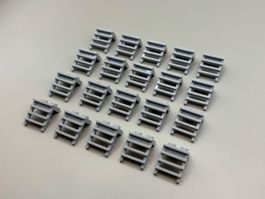 20x Lego Light Bluish Gray ladder (Leiter)  NEU