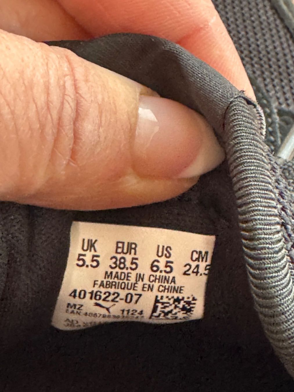 Puma Herrenschuhe: Puma Turnschuh / Sneaker Gr. 38.5 schwarz wiess – Neu (gemäss Beschreibung) aus Zäziwil von blackpearl 5