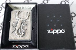 ZIPPO Feuerzeug - SCORPION - heavy plate - 3D - 2003