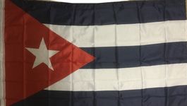 Kuba Cuba Fahne Flagge Fidel Castro Havanna Zigarre Strand