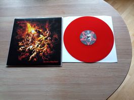 Blasphemic Cruelty-Devil's Mayhem 12'' Red Vinyl LP lt 100