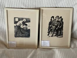 2 Bilder von Karl Rössing 1929 & 1931
