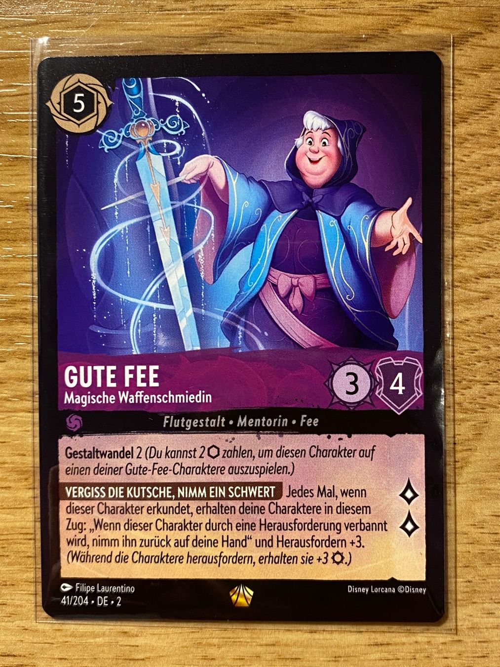 Disney Carte collezionabili: Gute Fee DE Legendary 41 Disney Lorcana 2 – Nuovo (secondo la descrizione) da Rafz venduto da SaintCruz
