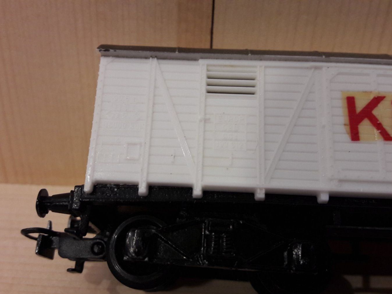 Kleinbahn Modelleisenbahnen: Kleinbahn HO DC : ÖBB wagon "frigo" 4essieux – Gebraucht aus Buttes von Cafe2005 6