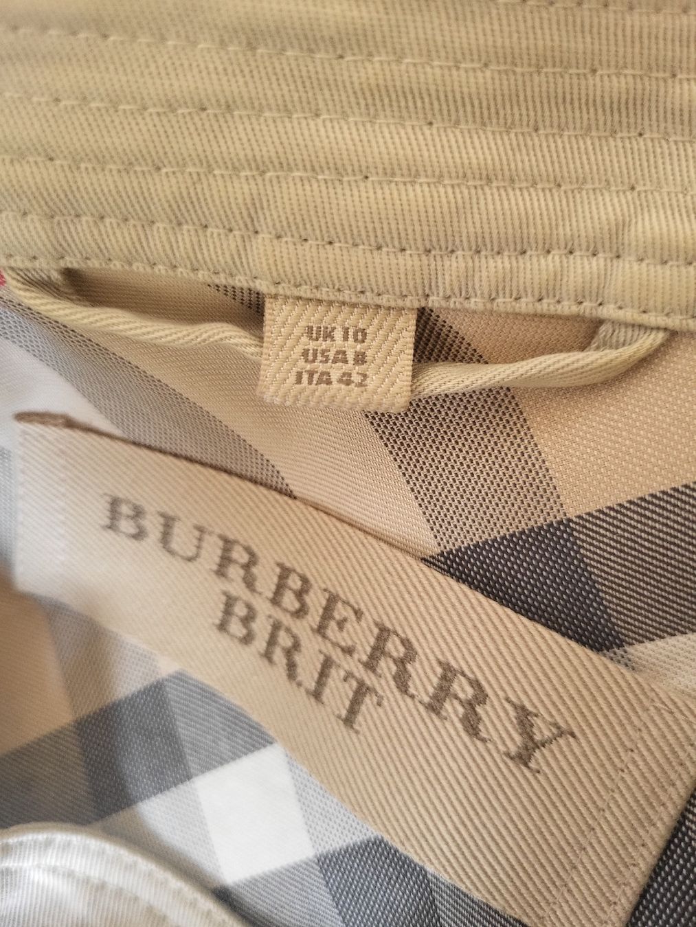 Burberry Giacche: Burberry Brit, Trench Jacke, Grösse 38 – Usato da Zürich venduto da Morianz 8