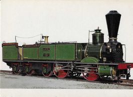 Lokomotive "Genf" der ehemaligen Centralbahn 1858