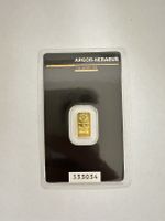 Argor-Heraeus Goldbarren 1g 999.9 neu ungeöffnet