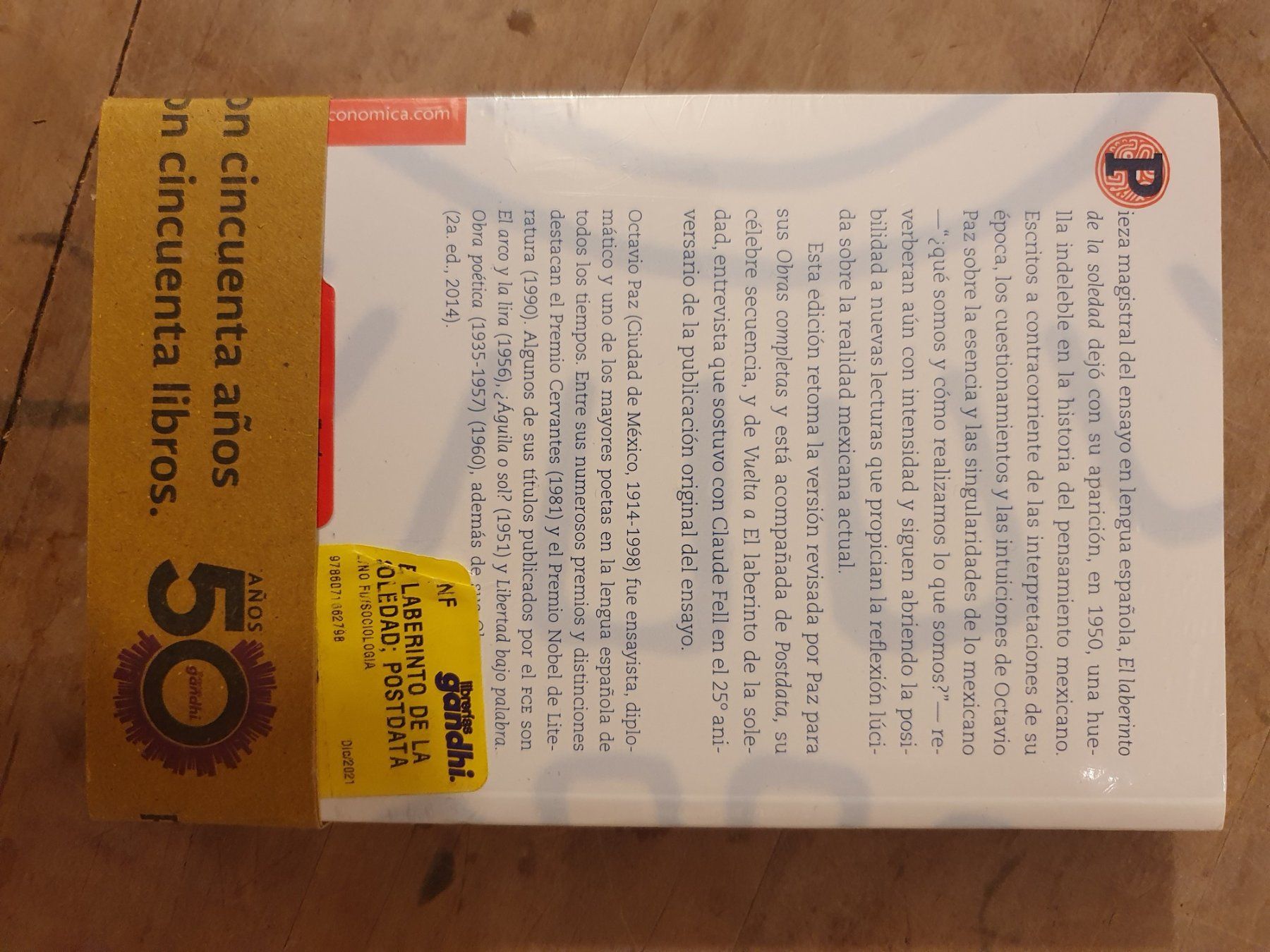 Libri: El Laberinto de la Soledad Octavio Paz – Usato da Zürich venduto da loosebone 1