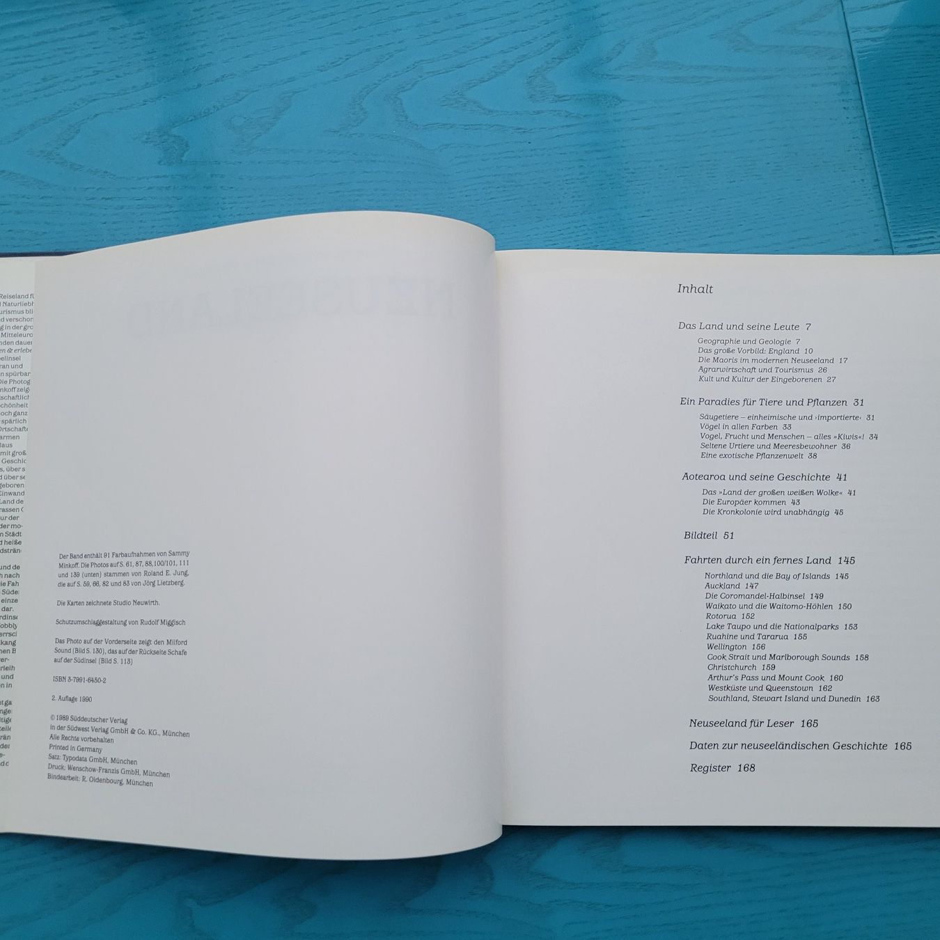 Libri: NEUSEELAND sehen und erleben- Sammy Minkoff – Usato da SCHÜBELBACH venduto da CoKaHa 3