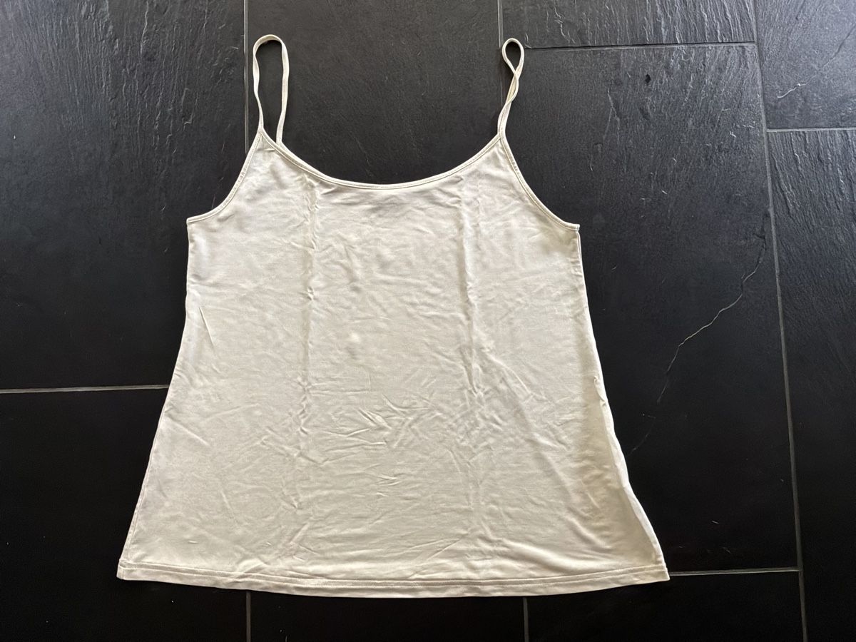 Top: Seidentop écru - offwhite, Gr. 38 – Usato da Bremgarten AG venduto da Belana0